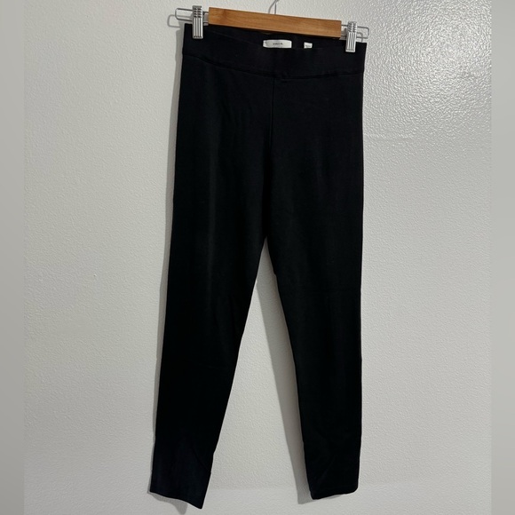 Vince women’s legging pants black size medium office casual stretch $295 retail! - Picture 5 of 7